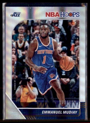 2019-20 Panini Hoops Silver /199 Emmanuel Mudiay Utah Jazz #124  - Image 1 of 2