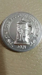 Beer stein mug student prince 10ga hr 1971 Mardi gras Doubloon new orleans NOLA - Picture 1 of 2