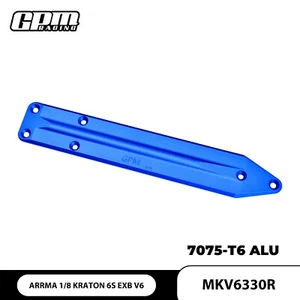 GPM 7075 Alloy Rear Chassis Skid Plate Brace For ARRMA 1/8 Kraton EXB V6 - Picture 1 of 8