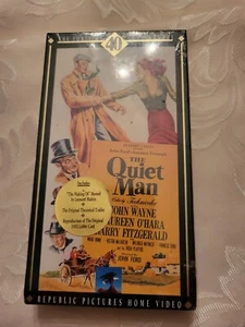 The Quiet Man (VHS, 1998, 40th Anniversary Edition) John Wayne VHS New Sealed - Imagen 1 de 2