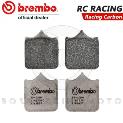 4 PASTIGLIE FRENO ANTERIORE RACING CARBON 07BB33RC BENELLI 500 502 C 2019-2020 - Imagem 1 de 3
