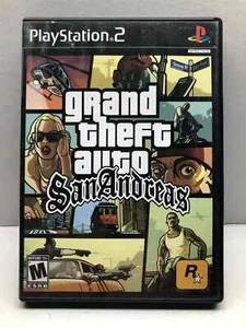Grand Theft Auto: San Andreas (PlayStation 2, 2004) komplett mit Handbuch neuwertig Disc - Bild 1 von 2