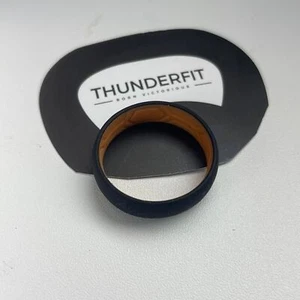 Fede Nuziale ThunderFit Born Vittoriosa Silicone Nero Esterno Misura 13 - Foto 1 di 4