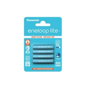 4 X Batteries eneloop Lite AAA Micro pour Téléphones sans Fil Éloigné TV 550mAh - Bild 1 von 1