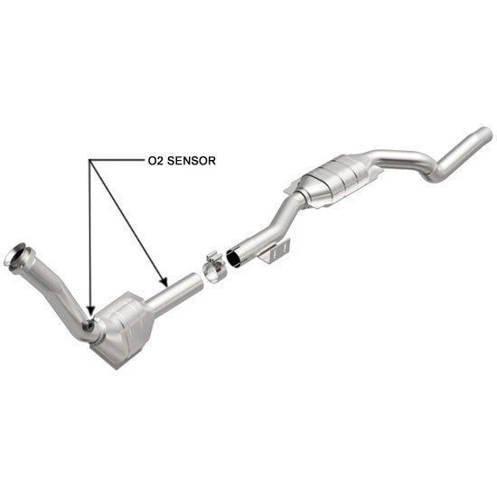 1998-2002 Mercedes ML320 3.2L P/S CARB Magnaflow Direct-Fit Catalytic Converter - Image 1 of 1