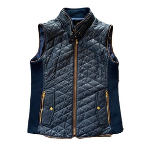 Stitch Fix FATE Rowen Quilted Vest Jacket Navy Blue Womens Size Medium - Picture 1 of 9