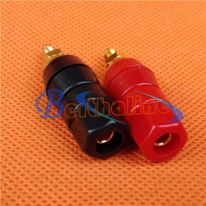 2pcs 5-WAY Speaker Cable TERMINAL BINDING POST NEW - Picture 1 of 6