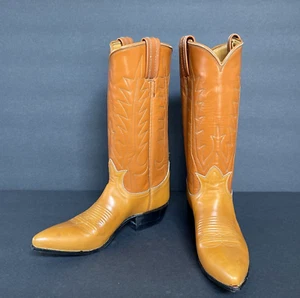 Tony Lama Handcrafted Vintage Cowboy Boots Women's Size 140- 4 A New No box - Picture 1 of 14