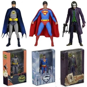 NECA Joker Superman Batman 1966 Adam West Action Figure DC Comics Model Kid Toy - Picture 1 of 10