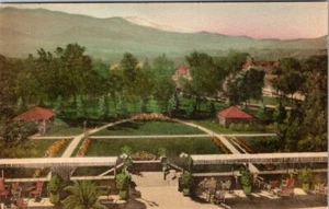 VISTA POSTAL COLOREADO SPRINGS ASTLERS HOTEL ALBERTYPE COLOREADA A MANO - Imagen 1 de 2