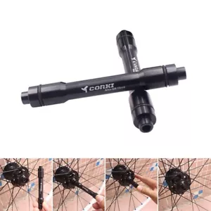 BIKE Front Hub Thru Axle 15mm To 9mm Quick Release Axis Seat Adapter Tool Lh9 - Picture 1 of 24