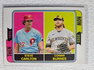 2023 Topps Heritage Then and Now Set
