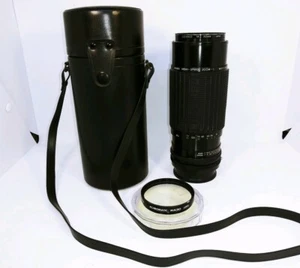 Sigma Camera Lens For Konica 80-200mm High Speed Zoom f3.5~4 w/Case Cap & Macro - Picture 1 of 12