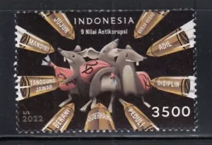 INDONESIA Anti-Corruption Day MNH stamp - Picture 1 of 1