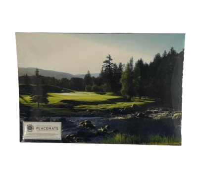 Country Club Of The Rockies Paper Placemats Pad Of 24 Golf Course Sealed - Image 1 of 3