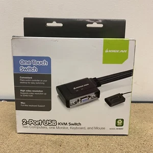 Iogear GCS22U 2-Port USB KVM Switch - Picture 1 of 3