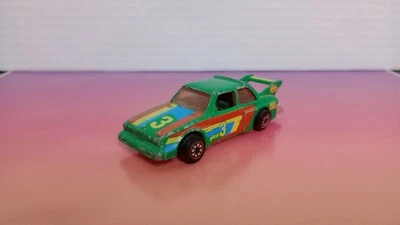 Placa Florida vintage Kenner Fast 111's verde BMW 320i 1/64 diecast/plástico Foto 1 de 4