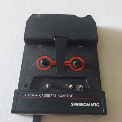 Adaptador Sparkomatic 8 pistas a cinta de casete modelo SCA-10 sin probar hecho en Japón Foto 1 de 4