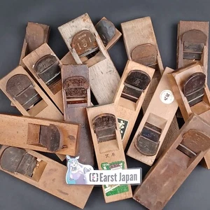 Japanisches Kanna Holz Hobel Set - 1-4 Teile - mit/ohne Spanbrecher - Vintage Japan - Bild 1 von 4