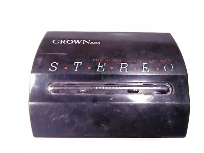  винтажный кассетный плеер Crown.  - Изображение 1 из 4