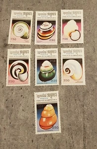 CAMBODIA- 1988-SHELLFISH- SET MNH - Picture 1 of 1
