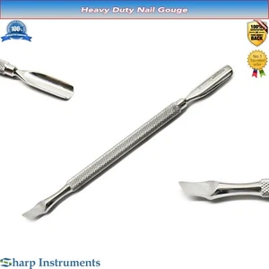Cuticle Nail Pro Pusher Manicure Pedicure Nail Cleaner Gouge Finger & Foot Nail - Bild 1 von 1