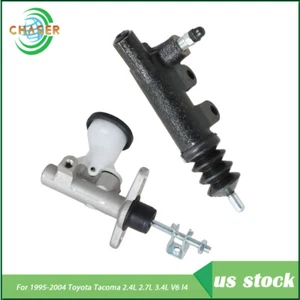 2x For Toyota Tacoma 1995-2004 2.4L 2.7L 3.4L V6 l4 Clutch Master&Slave Cylinder - Picture 1 of 10