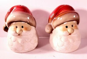 Juego de agitadores de sal y pimienta de cerámica Santa Claus - Imagen 1 de 12