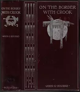 JOHN BOURKE On the Border With Crook 1891 First Edition - Picture 1 of 4