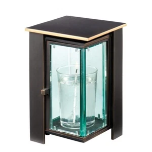 Moderne und hochwertige Grablampe aus Bronze Grablaterne Grableuchte Grablicht - Bild 1 von 3