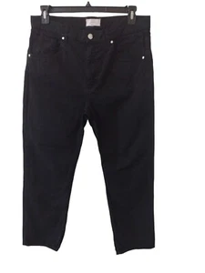 KOTN High Rise Straight Leg Jeans Black Unisex Size 34 - Picture 1 of 6