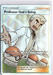 Professor Oak's Setup (Full Art) Ultra Rare SM - Cosmic Eclipse 233/236 MP - Picture 1 of 2