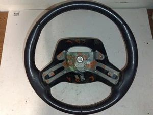 1997-2002 Jeep Wrangler TJ Cherokee XJ Leather Wrapped Steering Wheel Grade A OE - Picture 1 of 14