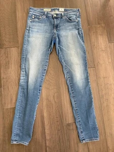 Women's AG Low Rise Super Skinny Legging Ankle Stretchy Jeans Size 27R EUC - Bild 1 von 7