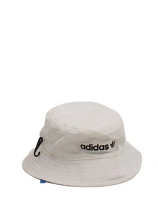Adidas Sombrero Mujer Blanco Algodón con Poliéster Sombrero Cubo - Imagen 1 de 6