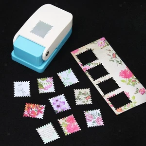 Kids Postage Stamp Border Paper Punch Accessory for Journaling 3.6x2x3.5inch - Picture 1 of 7