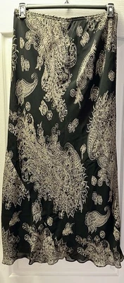 Carole Little Paisley Maxi Skirt Size 10  - Изображение 1 из 4