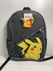 Pokémon Rucksack Unisex Kinder Bioworld 2021 Pikachu/Charizard/Blastoise/Venusaur - Bild 1 von 2