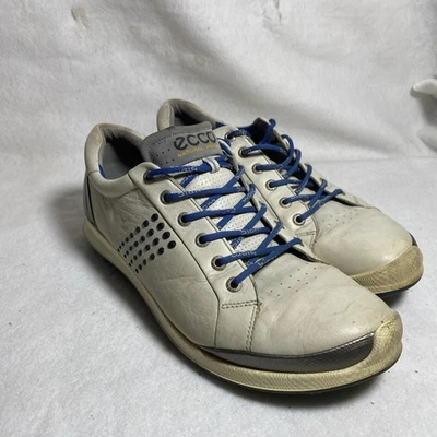 Zapato de golf ECCO Biom híbrido movimiento natural UE talla 45 EE. UU. 11 YAK cuero SIN CLAVOS Foto 1 de 4