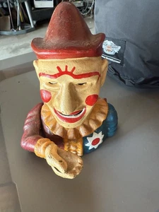 Antike Clown Münzbank aus Metall RAR!!! - Bild 1 von 10