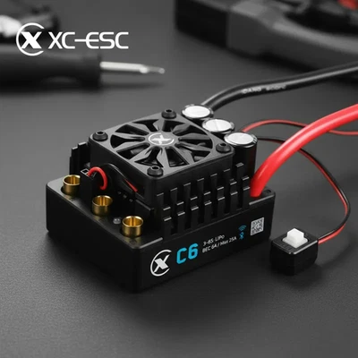 XC C6 ESC 200A 3-8S LiPo 33.6V RC Brushless Motor 1/8 Car (*NO TARIFFS TO USA) - Image 1 of 4