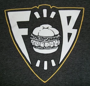CAMISETA FOB PADRE DE LA HAMBURGUESA TALLA L RESTAURANTE COMIDA RÁPIDA HAMBURGUESA - Imagen 1 de 3