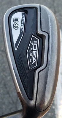 RH Adams Idea Tech V4 Hybrid Flex Lite Single 8 Iron Bassara 55 Graphite Lite - Image 1 of 4