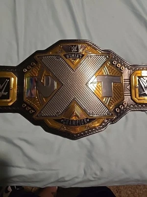 NXT womans championship replica belt wwe shop w bag - Image 1 of 4