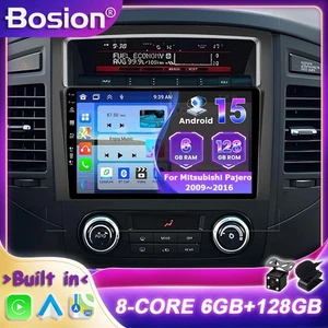 6GB+128GB Car Stereo Radio Player For Mitsubishi Pajero 09~16 Android 15 CarPlay - Bild 1 von 18