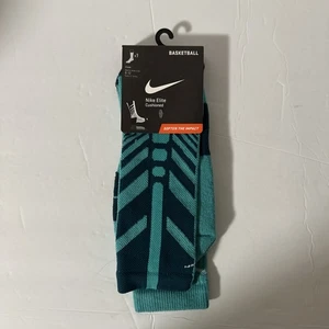 Nike Elite Basketball Cushioned Crew Socks LARGE  (8-12) | Sequalizer Series    - Picture 1 of 1