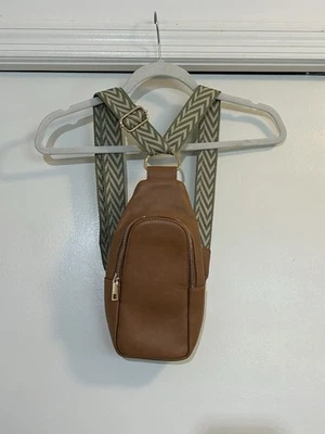 Nikki Crossbody Sling Bag: Vegan Leather Everyday Backpack - Image 1 of 4
