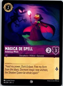 Disney Lorcana Magica de Spell ehrgeizige Hexe in die Inklands kostenloser Versand! - Bild 1 von 1