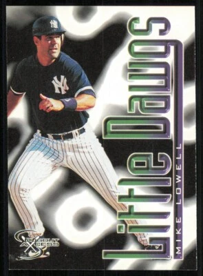 1998 SkyBox Dugout Axcess #93 Mike Lowell RC - Image 1 of 2