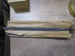 6 NOS 10" 3 Square Triangle Smooth Cut Metal Files Made In Russia Great Quality - Picture 1 of 5